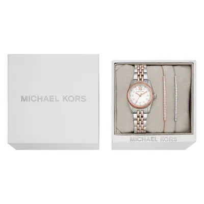 Sada hodinek a náramek Michael Kors Lexington MK4817SET Bílá