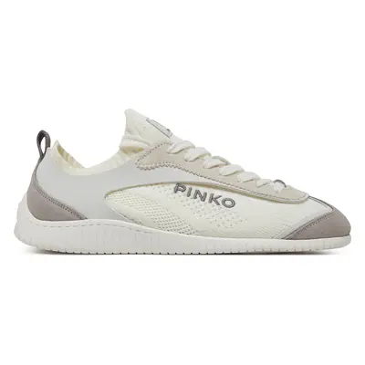 Sneakersy PINKO Reby 03 SS0061 T025 Écru