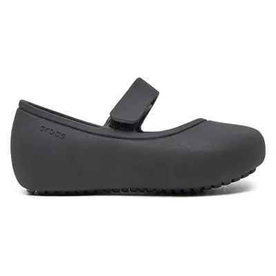 Baleríny Crocs Brooklyn Mary Jane Flat T 209430 Černá