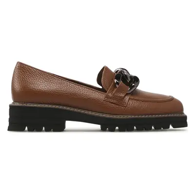 Loafersy Ryłko E2R17 Hnědá