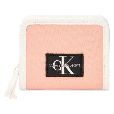 Dětská peněženka Calvin Klein Jeans Colour Blocking Velcro Wallet IU0IU00452 Růžová