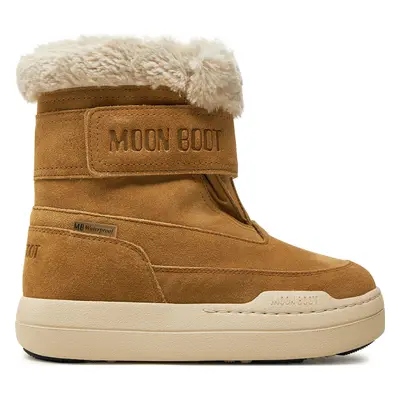 Sněhule Moon Boot Junior Park Dtrap Boot Suede 80D3440040 Hnědá