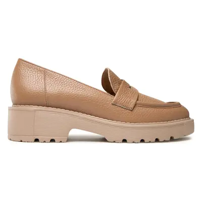 Loafersy Ryłko 2ZR16 Hnědá