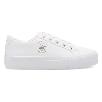 Sneakersy Beverly Hills Polo Club BHPC040W Bílá