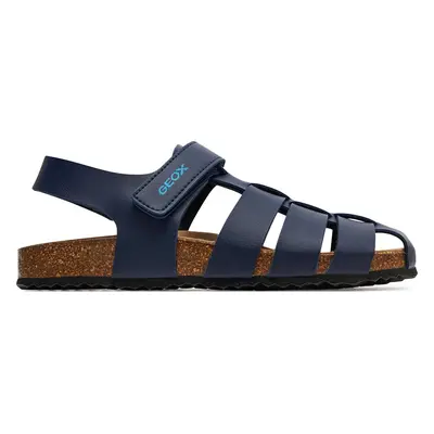 Sandály Geox J Ghita Boy J458LA 000BC C4002 D Tmavomodrá