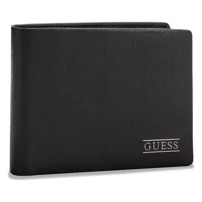 Velká pánská peněženka Guess New Boston Flat Billfold SM2511 LEA27 Černá