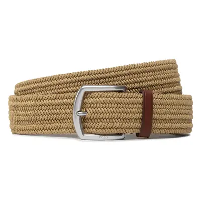 Pánský pásek Polo Ralph Lauren 35Mm Braid Stretch 405666041004 Hnědá