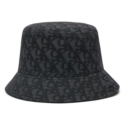 Klobouk Calvin Klein Jeans Logo Jacquard Bucket Hat LV04K5059G Černá