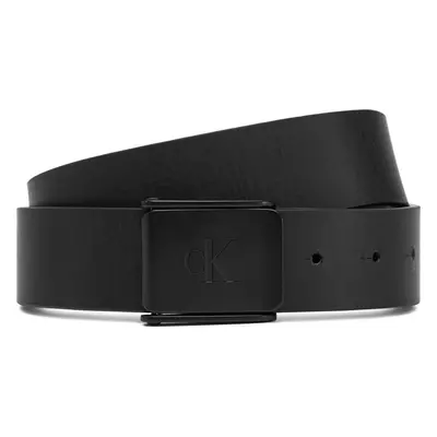 Dámský pásek Calvin Klein Jeans Clamp Casual Plaque Buckle 3.8Mm LV04G7000G Černá