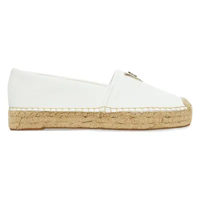 Espadrilky Guess FLJLND LEA14 Bílá