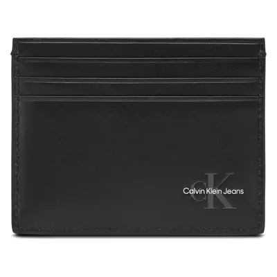 Pouzdro na kreditní karty Calvin Klein Jeans Mono Logo Card Case LV04G1029G Černá