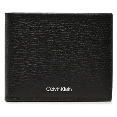 Malá pánská peněženka Calvin Klein Minimalism Bifold 6Cc W/Bill K50K509620 Černá