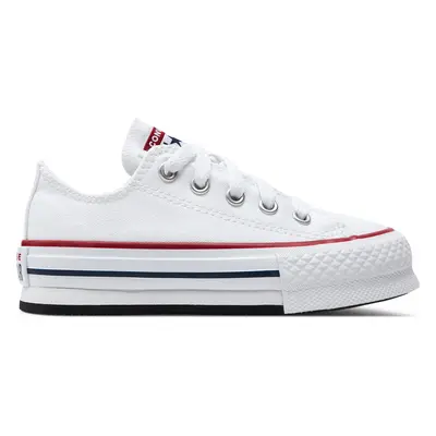 Plátěnky Converse Chuck Taylor All Star Eva Lift Canvas Platform 372862C Bílá