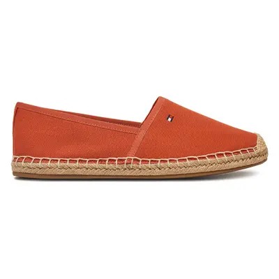 Espadrilky Tommy Hilfiger Flag Canvas Espadrille FW0FW08541 Červená