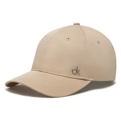 Kšiltovka Calvin Klein Ck Metal Cotton Cap K60K613102 Šedá