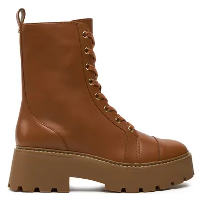 Polokozačky MICHAEL Michael Kors Combat Boot 40T4BKFE6L Hnědá