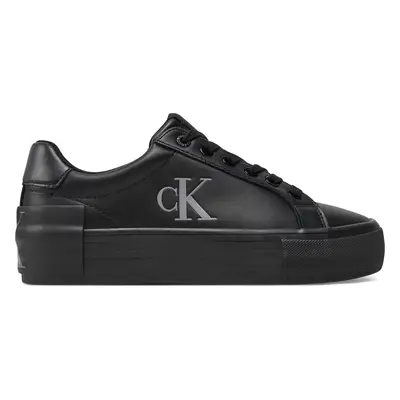 Sneakersy Calvin Klein Jeans Vulc Flatform YW0YW01613 Černá