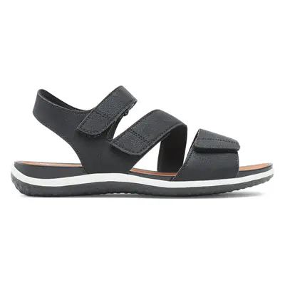 Sandály Geox D Sandal Vega D35R6A000EKC9999 Černá