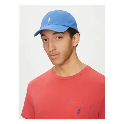 Kšiltovka Polo Ralph Lauren Chino Ball Cap 710667709121 Modrá