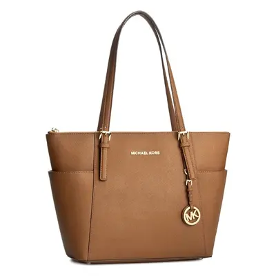 Kabelka MICHAEL Michael Kors Jet Set Item 30F2GTTT8L Hnědá