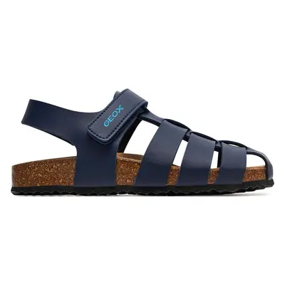 Sandály Geox J Ghita Boy J458LA 000BC C4002 S Tmavomodrá