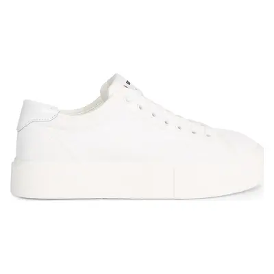 Sneakersy Tommy Jeans Tjw Foxing Flatform Sneaker EN0EN02480 Bílá