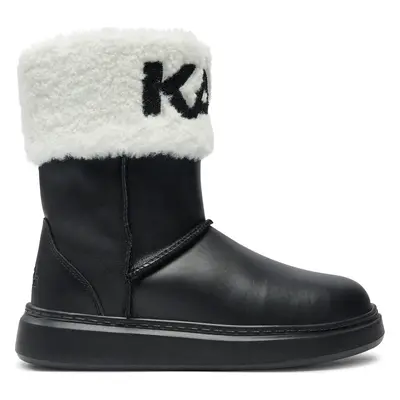 Polokozačky Karl Lagerfeld Kids Z30312 S Černá