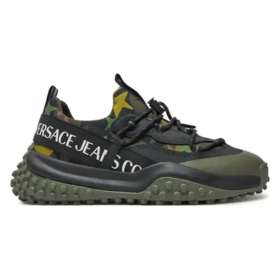 Sneakersy Versace Jeans Couture Hyber 77YA3SN2 Khaki