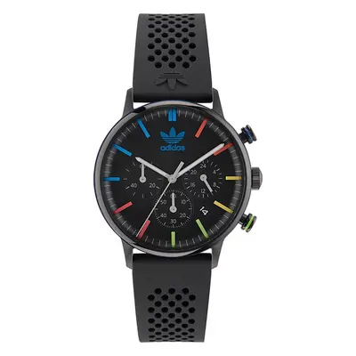 Hodinky adidas Originals Code One Chrono Watch AOSY23021 Černá