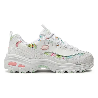 Sneakersy Skechers D'Lites-Blooming Fields 149794/WMLT Bílá