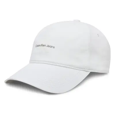 Kšiltovka Calvin Klein Jeans Printed Monologo Cap LV04K5027G Bílá