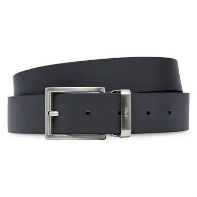 Pánský pásek Guess Not Coordinated Belts BM7657 LEA35 Tmavomodrá