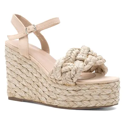 Espadrilky DeeZee KL-E2125-1 Béžová