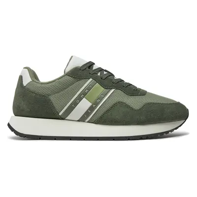 Sneakersy Tommy Jeans Tjm Modern Runner EM0EM01435 Zelená