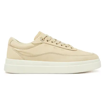 Sneakersy Tommy Hilfiger Modern Court Sneaker Nubuck FW0FW08462 Béžová