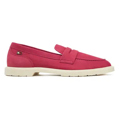 Loafersy Tommy Hilfiger FW0FW08679 Růžová