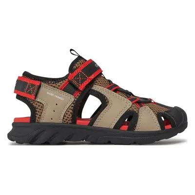 Sandály Geox J Sandal Airadyum Bo J45F1F 014ME C5051 S Béžová