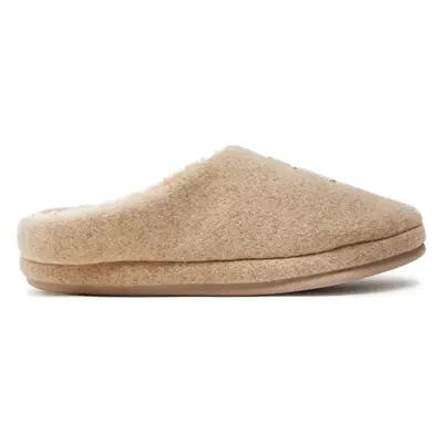 Bačkory Tommy Hilfiger Th Embroidered Basics Slipper FW0FW08135 Béžová