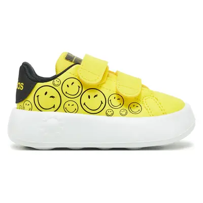 Sneakersy adidas Smiley Advantage JI0501 Žlutá