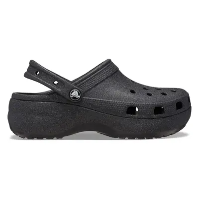 Nazouváky Crocs Classic Platform Glitter Clog W 207241 Černá