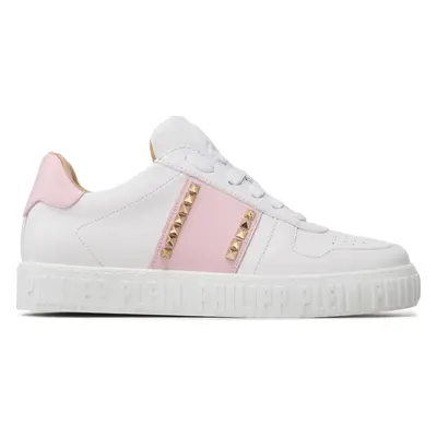 Sneakersy PHILIPP PLEIN Studs AABS USC0183 PLE010N Bílá