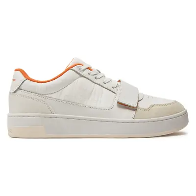 Sneakersy Calvin Klein Jeans Basket Cupsple Velcro Softny YM0YM00609 Bílá