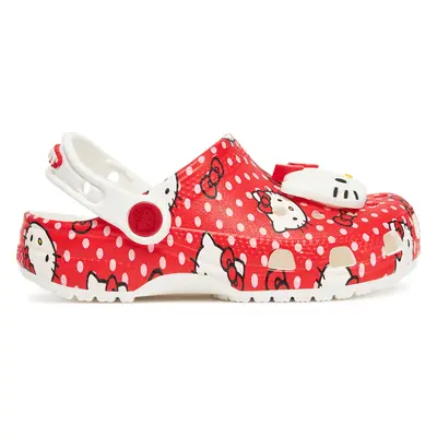 Nazouváky Crocs Hello Kitty Red Classic Clog K 210576 Barevná