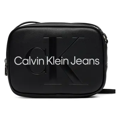 Kabelka Calvin Klein Jeans Sculpted Camera Bag18 Mono K60K610275 Černá