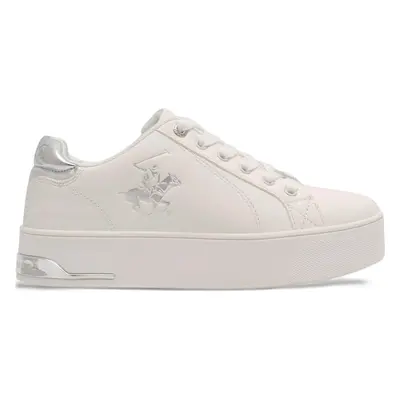 Sneakersy Beverly Hills Polo Club WAG1215004A Bílá