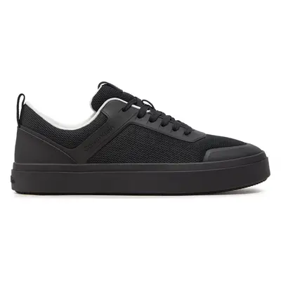 Sneakersy Calvin Klein Low Top Lace Up Knit HM0HM01488 Černá