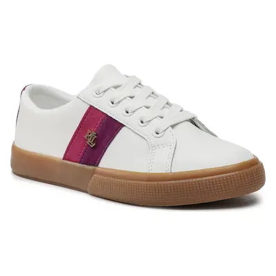 Sneakersy Lauren Ralph Lauren 802912650002 Bílá