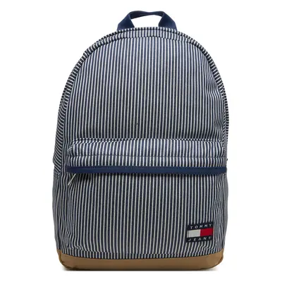 Batoh Tommy Jeans Tjm Ess Daily Stripe Backpack AM0AM13357 Modrá