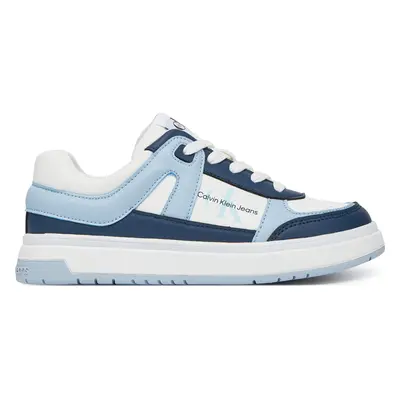 Sneakersy Calvin Klein Jeans Low Cut Lace-Up Sneaker V3X9-82091-1355 Modrá