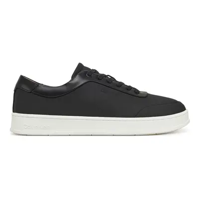 Sneakersy Calvin Klein Low Top Lace Up Oxford Rubb Lth HM0HM01708 Černá